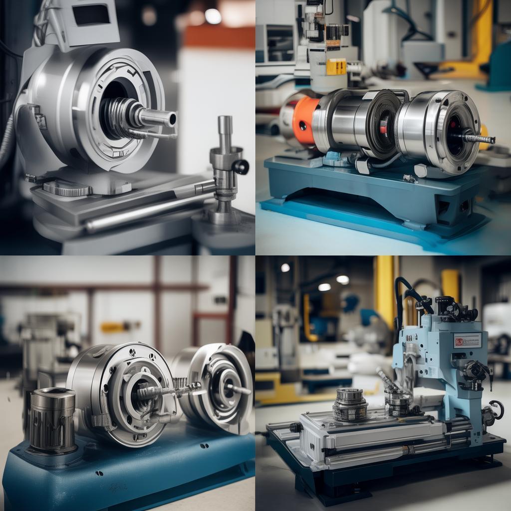 CNC machining center for EDM finishing