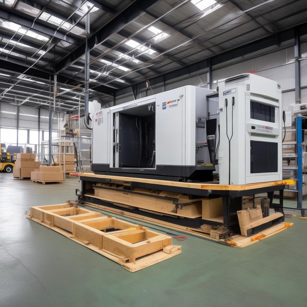 CNC machining center for engraving and milling