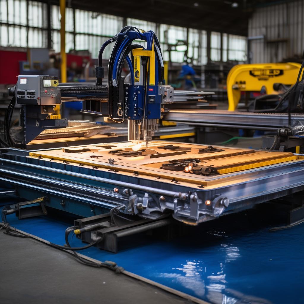 CNC machining center for metal stamping dies