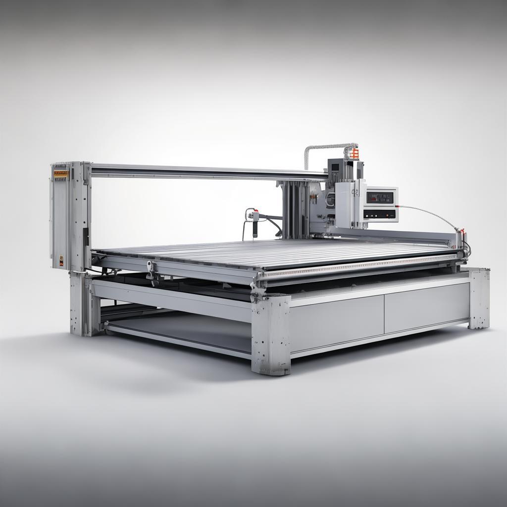 CNC router with mist coolant system